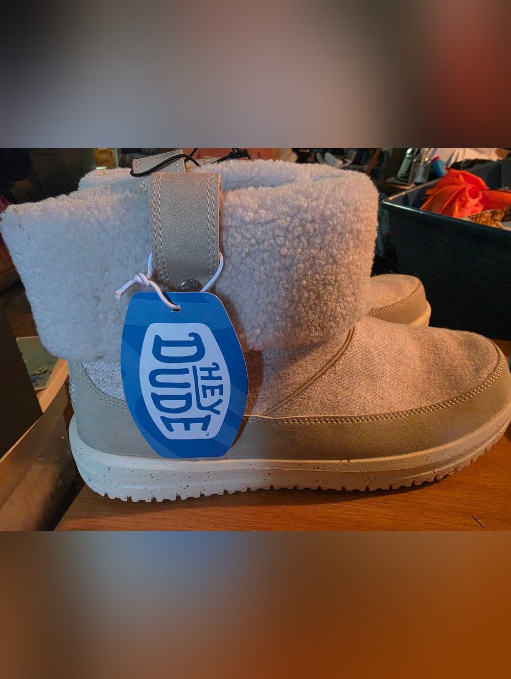 NWT Ladies size 10 Camden Wool Cuff Boots